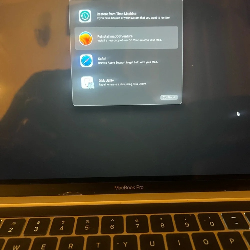 Apple Silver MacBook Pro 13 2020 Sleek Design Thin Profile